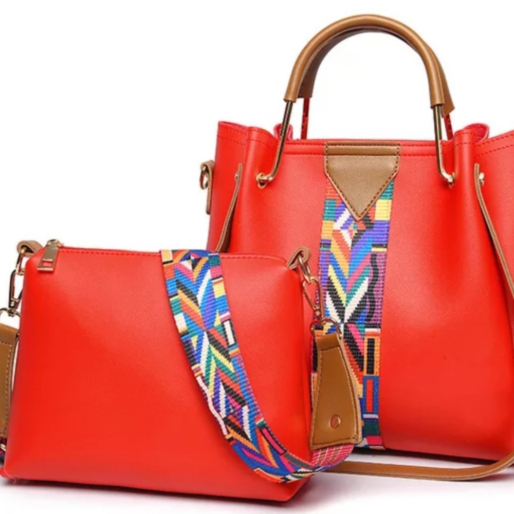 Handbag and crossbody set
